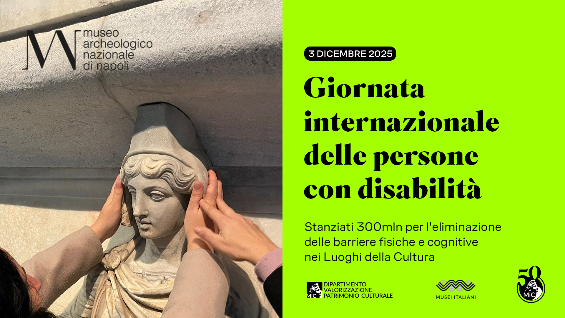MANN Giornata Internazionale delle persone con disabilità 2025